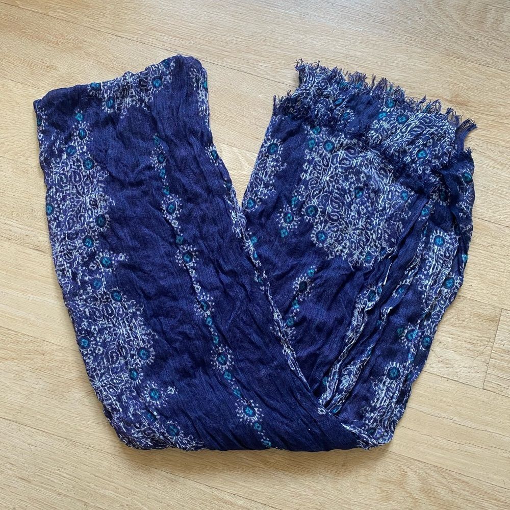 Blue Scarf
